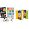 Shuttle Art Acrylic Paint Markers and Marker Journal Set, 48 Colors Automatic Ink Control Acrylic Paint Markers + 2.36×2.36 Watercolor Journal Set