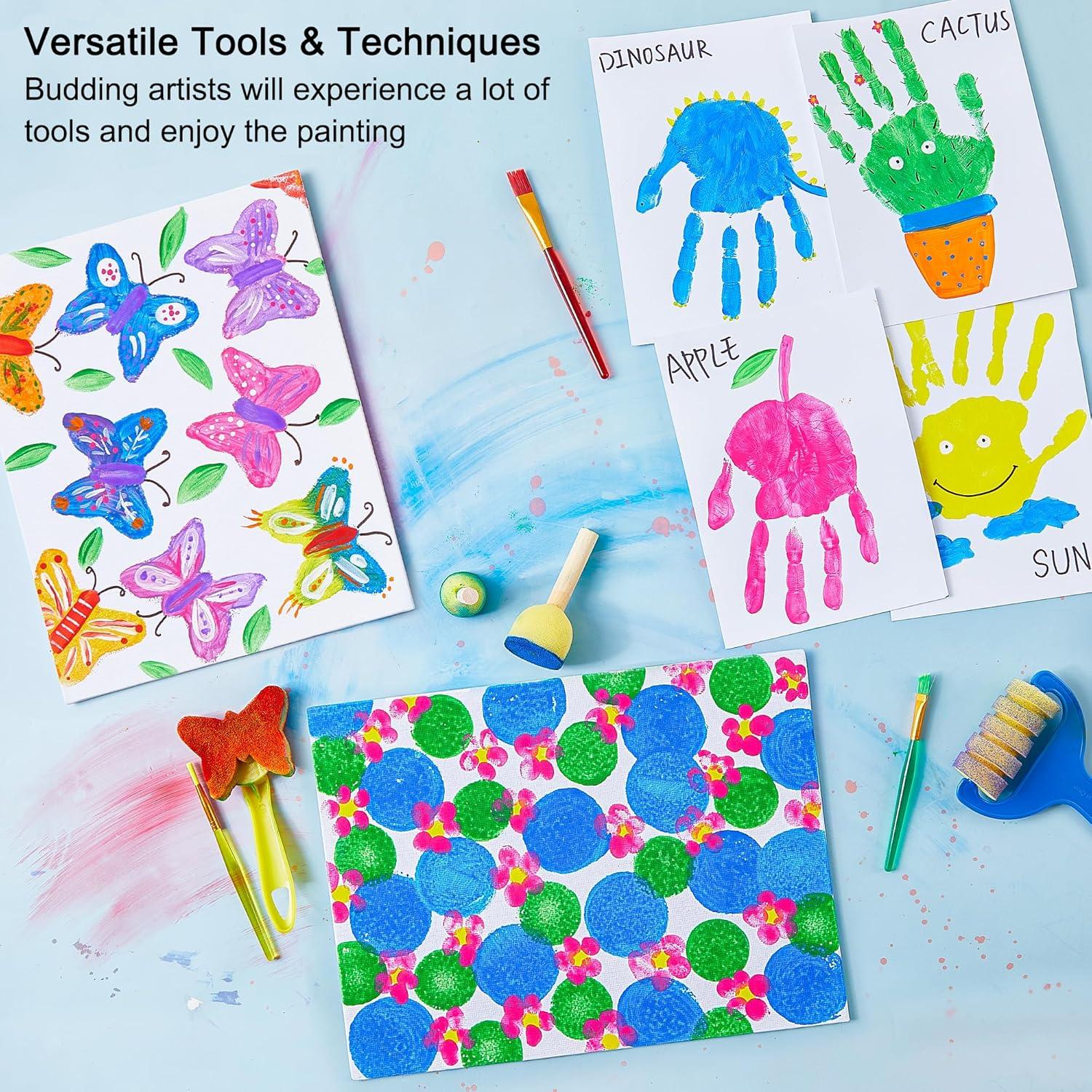 image:imageShuttle Art Dot Markers Bundle Set of 10 Colors Dot Markers 33 Pack Finger Paint