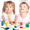 Shuttle Art Dot Markers Bundle, Set of 10 Colors Dot Markers + 33 Pack Finger Paint