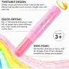 Shuttle Art Paint Stick Bundle – 20 Pastel Colors Tempera Paint Sticks + 24 Colors Gel Crayons