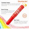 Shuttle Art Paint Stick Bundle – 30 Colors Tempera Paint Sticks + 24 Colors Gel Crayons