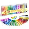 Shuttle Art Paint Stick Bundle – 30 Colors Tempera Paint Sticks + 24 Colors Gel Crayons