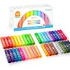 Shuttle Art Paint Stick Bundle – 40 Colors Tempera Paint Sticks + 24 Colors Gel Crayons
