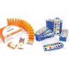 Shuttle Art 576 Crayons Bulk Set Bundle – 576 Count 24 Boxes of 24 Assorted Colors + 24 Pack 16 Colors Watercolor Paint Set Bulk