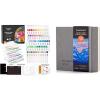 Shuttle Art Acrylic Paint Markers and Marker Journal Set, 60 Colors Automatic Ink Control Acrylic Paint Markers + 5.51×5.51 Watercolor Journal Set