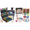 Shuttle Art Acrylic Paint Markers and Wood Slices Kit, Set of 80 Colors Dual Tip Acrylic Paint Markers + 35 PCS Wood Slices Kit