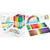 Shuttle Art Dot Markers Bundle – 30 Colors Washable Dot Markers + 30 Colors Solid Tempera Paint Sticks