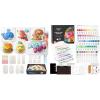 Shuttle Art Magic Foam Texture Painting Set for 68pcs + 60 Colors Acrylic Paint Markers, Magical 3D Effect Texture Painting Kit