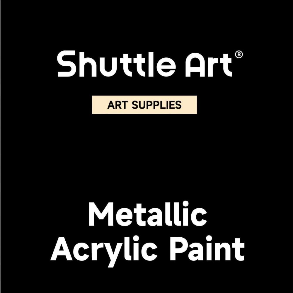 image:imageShuttle Art Metallic Gold Acrylic Paint 169 oz Bottle