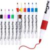 SHUTTLE ART 12pcs Acrylic Marker Pens, DIY Craft Making Supplies, Large Capacity Paint Marker For Rock Painting, Ceramic, Wood, Canvas, Plastic, Glass, Card Making, DIY Crafts, Art Supplies(12pcs Acrylic Marker Pens)