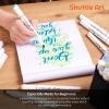 Shuttle Art Marker Pad, 8.9”x8.3” Portable Sketchbook, 40 Sheets Marker Drawing Paper, 110LB/180GSM Smooth Surface Bleedproof Art Paper, Spiral-Bound, Great for Beginners to Draw, Paint & Sketch(8.3×7.67 inch)