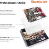 Shuttle Art Marker Pad, 8.9”x8.3” Portable Sketchbook, 40 Sheets Marker Drawing Paper, 110LB/180GSM Smooth Surface Bleedproof Art Paper, Spiral-Bound, Great for Beginners to Draw, Paint & Sketch(8.3×8.9 inch)