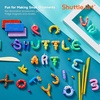 Shuttle Art Polymer Clay Kit, 60 Colors, Soft Oven Clay Kit + Shuttle Art 48 Colors Gel Crayons for Toddlers
